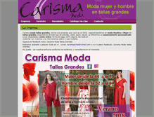 Tablet Screenshot of carismaelche.com